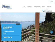 Tablet Screenshot of obala-realestate.com